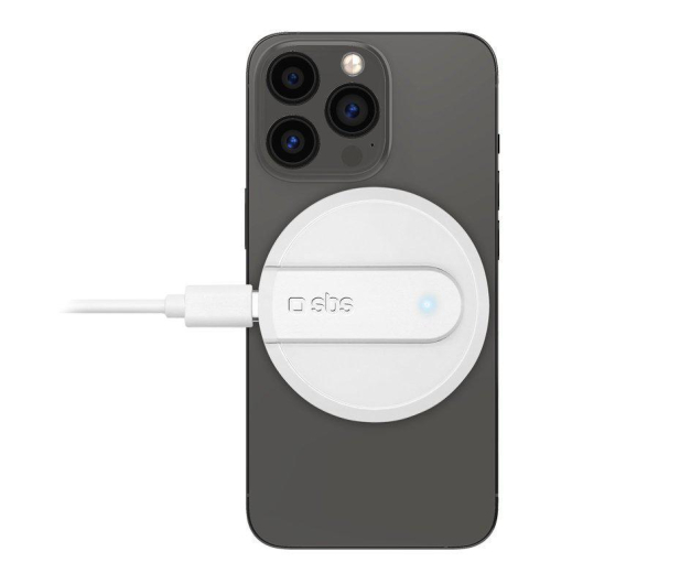 SBS indukcyjna MagSafe 10W biała - 1462320 - zdjęcie 2